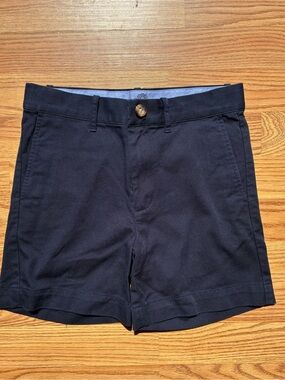 Classic Boys Navy Cotton Shorts - Size 8